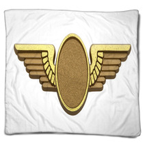 Gold Wings Blankets 77663018