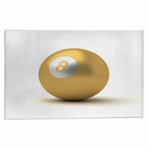 Golden Billiard Ball Rugs 54602974