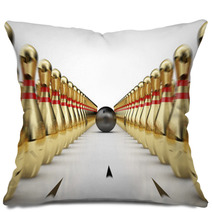 Golden Bowling Pillows 51969823