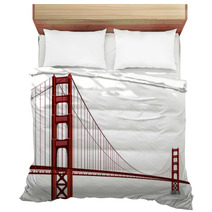 Golden Gate Bridge Bedding 46490356