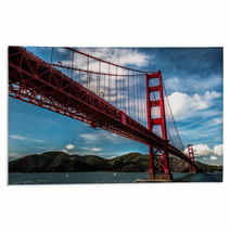Golden Gate Bridge Clear Sky Rugs 64086283