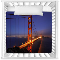 Golden Gate Bridge, Illumination, San Francisco, California, USA Nursery Decor 70407724