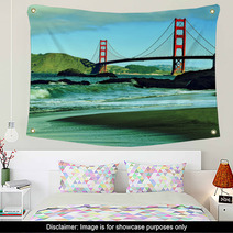 Golden Gate Bridge, San Francisco, United States Wall Art 47858904