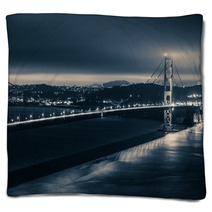 Golden Gate Night Theme Blankets 71102292