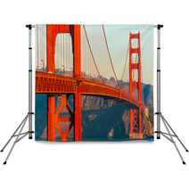 Golden Gate, San Francisco, California, USA. Backdrops 60652221