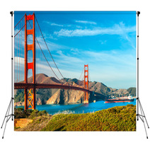 Golden Gate, San Francisco, California, USA. Backdrops 62074336