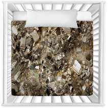 Golden Pyrite Mineral Nursery Decor 61254267