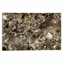 Golden Pyrite Mineral Rugs 61254267