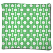 Golf Ball Pattern Blankets 111522315