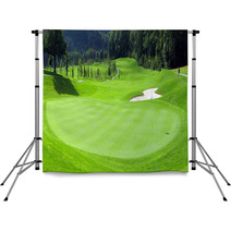Golf Course Backdrops 45484977