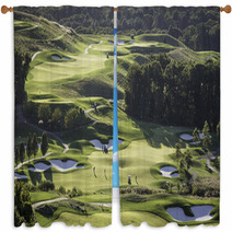 Golf Course Window Curtains 79406426
