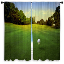 Golf Window Curtains 16695103