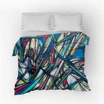 Graffiti Art Brooklyn Nyc 128 Bedding 103770111