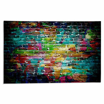 Graffiti Brick Wall Rugs 62706102