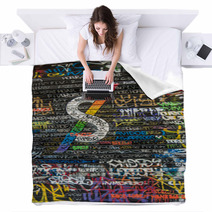 Graffito Blankets 56635844
