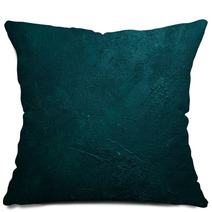 Grain Dark Green Abstract Background Design Texture Pillows 177371687