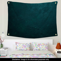Grain Dark Green Abstract Background Design Texture Wall Art 177371687