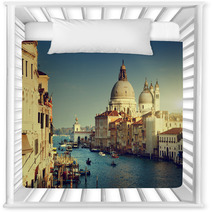 Grand Canal And Basilica Santa Maria Della Salute, Venice, Italy Nursery Decor 65944609