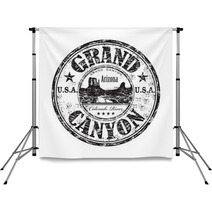 Grand Canyon Grunge Rubber Stamp Backdrops 39765999