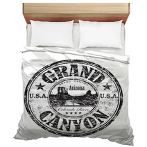 Grand Canyon Grunge Rubber Stamp Bedding 39765999