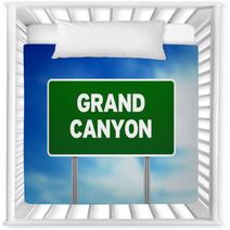 Grand Canyon Highway Sign Nursery Decor 33855227