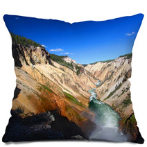 Grand Canyon Of The Yellowstone River Pillows 69205388