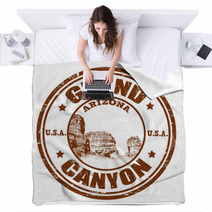 Grand Canyon Stamp Blankets 54367340
