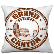 Grand Canyon Stamp Pillows 54367340