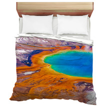 Grand Prismatic Spring In Yellowstone National Park Bedding 51496286