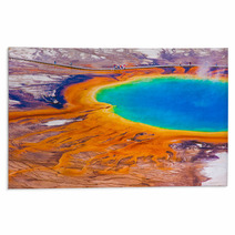 Grand Prismatic Spring In Yellowstone National Park Rugs 51496286