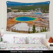 Grand Prismatic Spring In Yellowstone National Park Wall Art 51528309