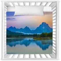 Grand Teton Reflection At Sunrise Nursery Decor 57689084