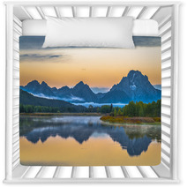 Grand Teton Reflection At Sunrise Nursery Decor 57689108