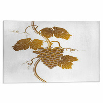 Grapes Silhouette Rugs 13598789