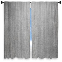 Gray Concrete Wall Abstract Texture Background Window Curtains 83709107
