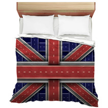 Great Britain Road Flag Bedding 47189061