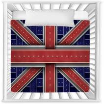 Great Britain Road Flag Nursery Decor 47189061