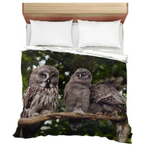 Great Grey Owl Bedding 68114637