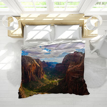 Great Landscape In Zion National Park,Utah,USA Bedding 51528440