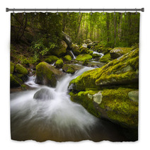 Great Smoky Mountains National Park Gatlinburg TN Waterfalls Bath Decor 48384499