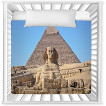 Great Sphinx Of Giza And The Pyramid Of Khafre At Giza Egypt Nursery Decor 48654528