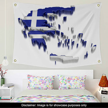 Greece (clipping Path Included) Wall Art 55864371
