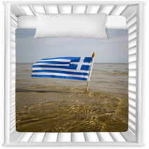 Greece Flag. Nursery Decor 68075567
