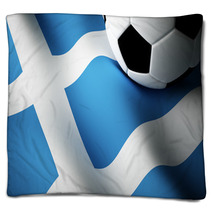 Greek Flag, Football Blankets 65312412