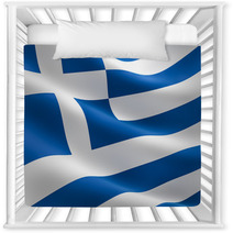 Greek Flag - Hellenic Republic Nursery Decor 58763467