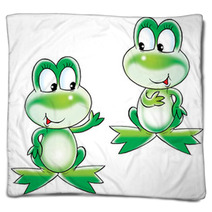 Green Frogs Blankets 2407623