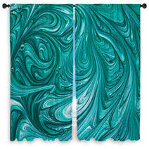 Green Nail Polish Texture Window Curtains 65634848