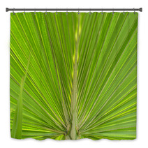 Green Palm Leaf Bath Decor 64322658