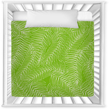 Green Palm Leaves Nursery Decor 69279006