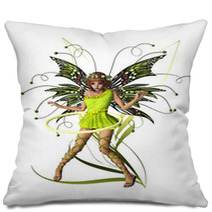 Green Pixie CA Ornament Pillows 36437146